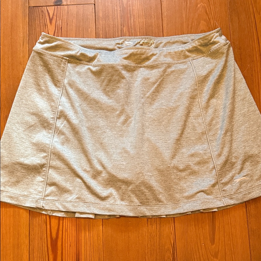 Slazenger Light Gray Golf Skirt